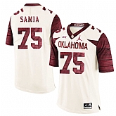 Oklahoma Sooners 75 Dru Samia White 47 Game Winning Streak College Football Jersey Dzhi,baseball caps,new era cap wholesale,wholesale hats